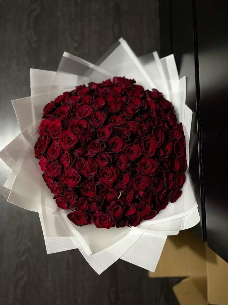Crimson Embrace Velveteen Rose Assortment